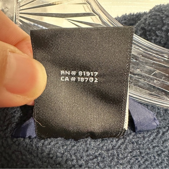 Air Jordan lined hooded jacket size youth XL, front zip, pockets, blue - Picture 13 of 15